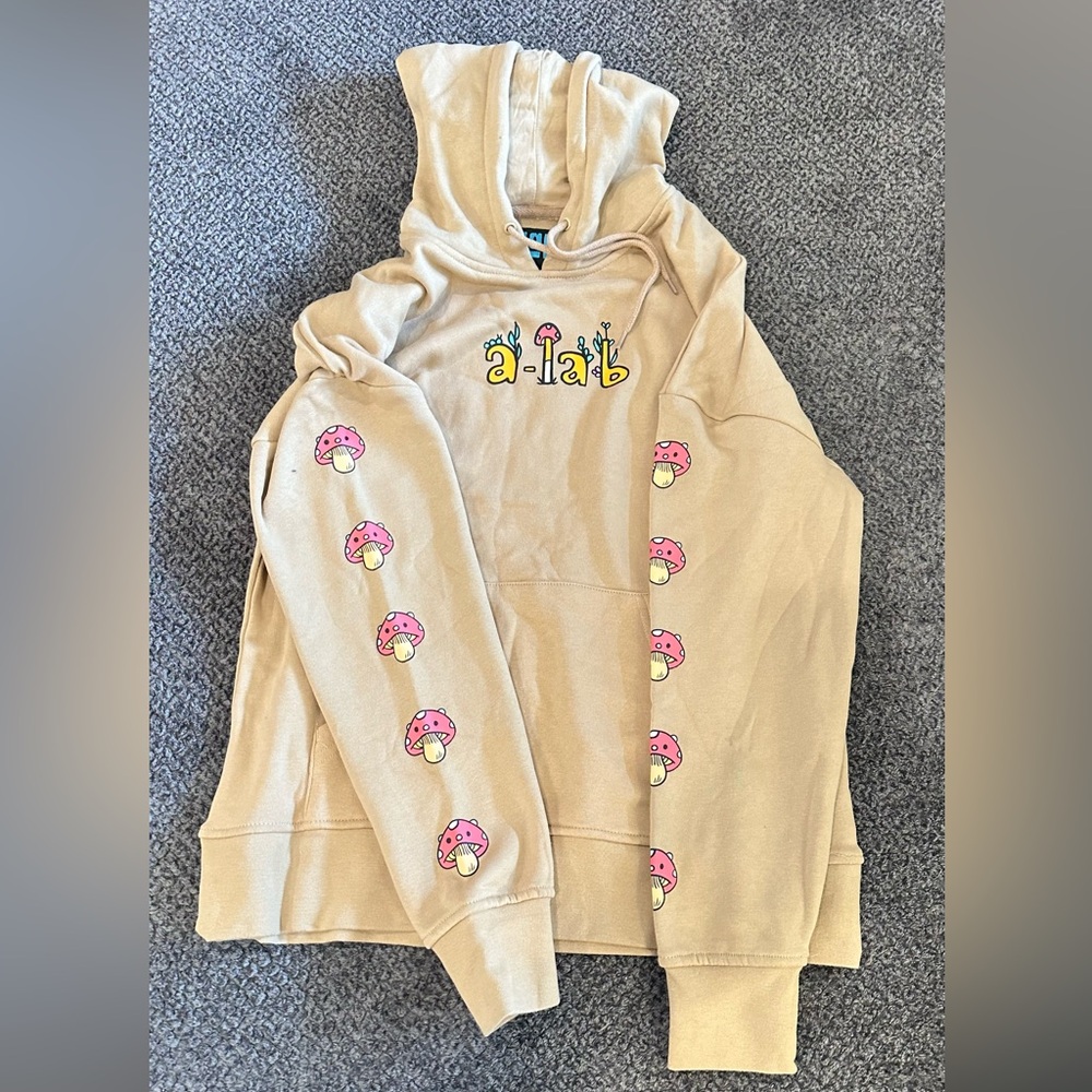 A-lab mushroom hoodie.  Small.  Like new condition.
